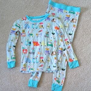 Little Sleepies Food Truck Long Sleeve Set 3t